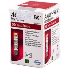 نوار دستگاه تست قند خون اکیوچک مدل پرفورما  ACCU-CHEK Test Strips - Performa- بسته 50 عددی - کد1650 نوار دستگاه تست قند خون اکیوچک مدل پرفورما  ACCU-CHEK Test Strips - Performa- بسته 50 عددی - کد1650